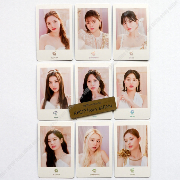 TWICE READY TO BE IN JAPAN Photocard set mina sana momo nayeon jeongyeon dahyun