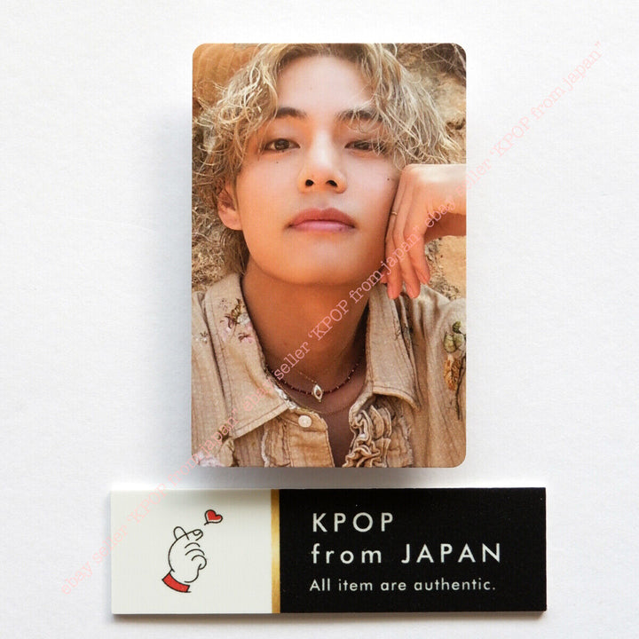 V Layover Weverse Official Photocard Postcard Solo Album BTS Taehyung