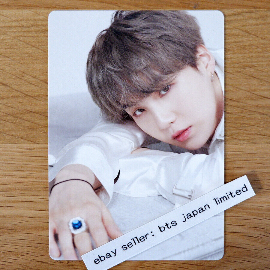 Mini PhotoCard oficial de BTS SUGA HABLA LA FINAL en Seúl 2019 SYS 