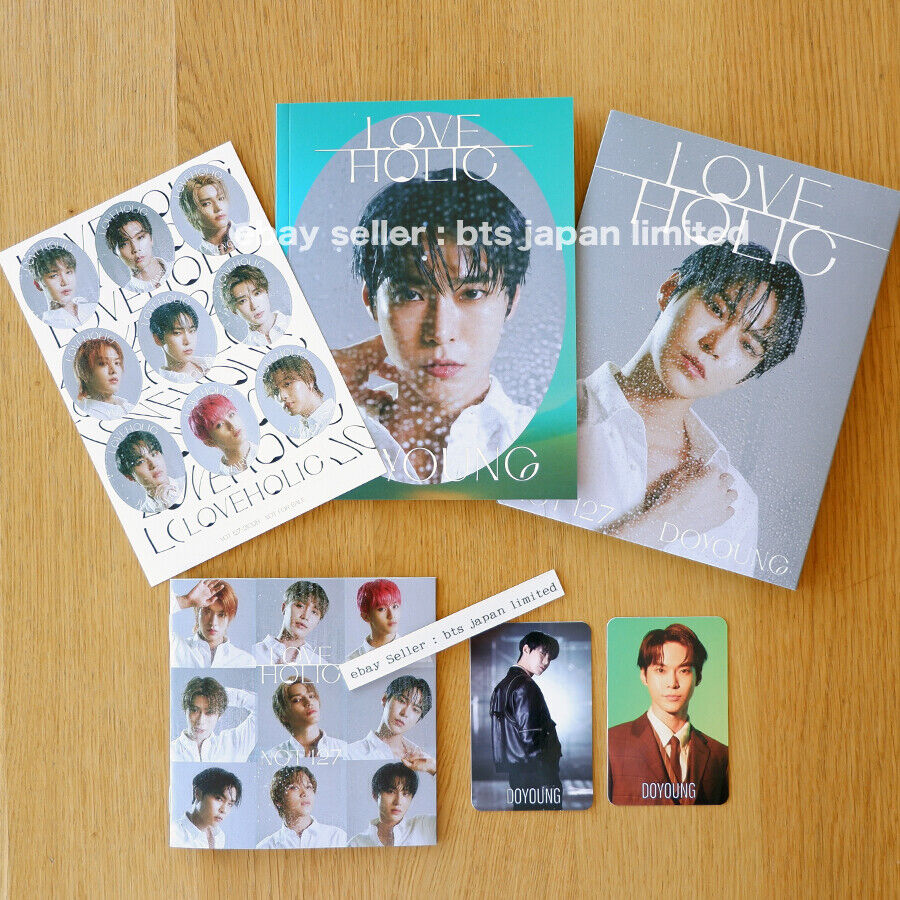 NCT 127 LOVEHOLIC + Juego oficial de 2 tarjetas fotográficas TAEYONG MARK HAECHAN YUTA JAEHYUN 