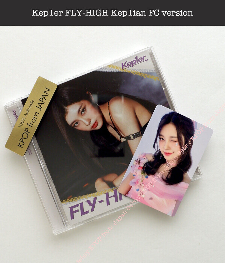 Kep1er FLY HIGH Official Kep1ian ver. CD + Photocatd JPFC Fan club FLY-HIGH