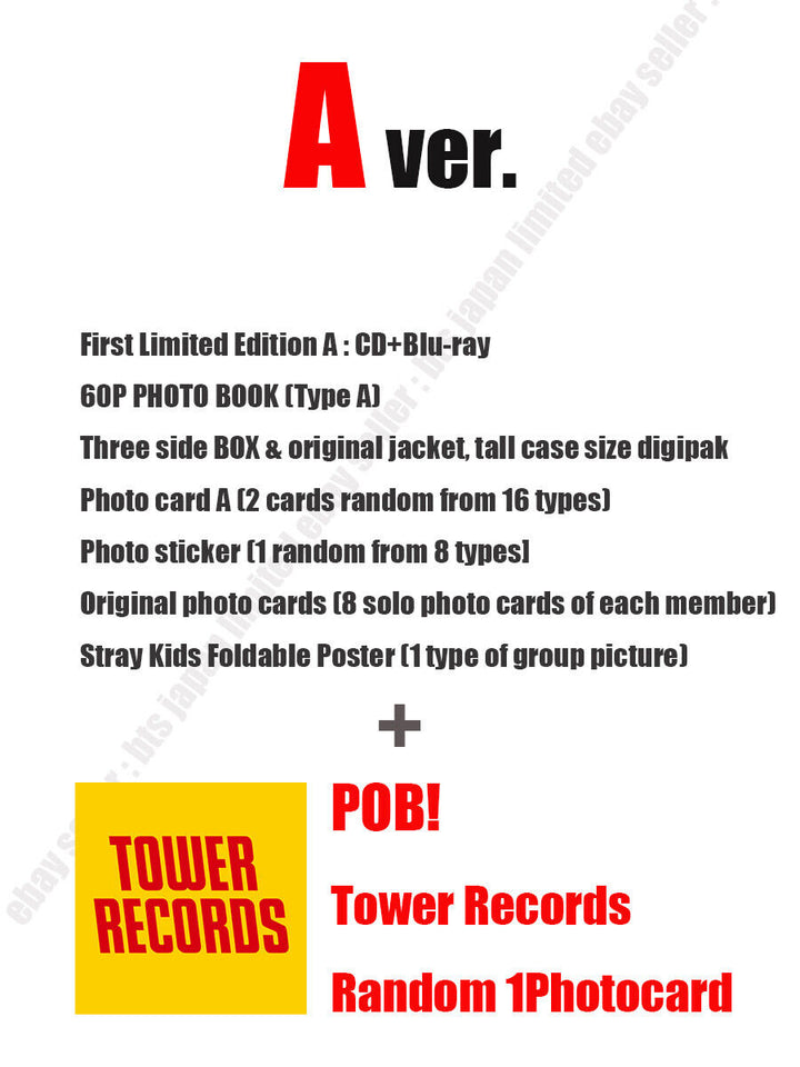 STRAY KIDS THE SOUND FC Choose POB JPFC Tower records HMV Neowing Unit