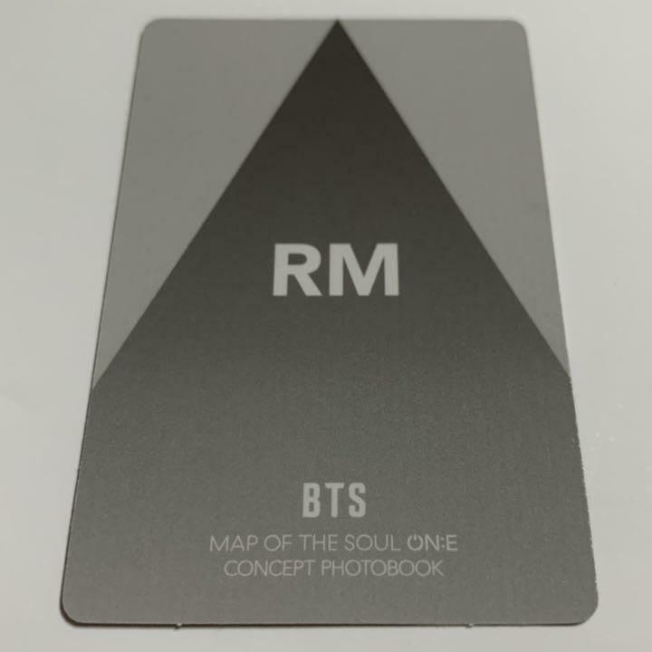 BTS RM CLUE ROUTE HOLOGRAM MAP OF THE SOUL MOS ONE CONCEPT BOOK Photo card