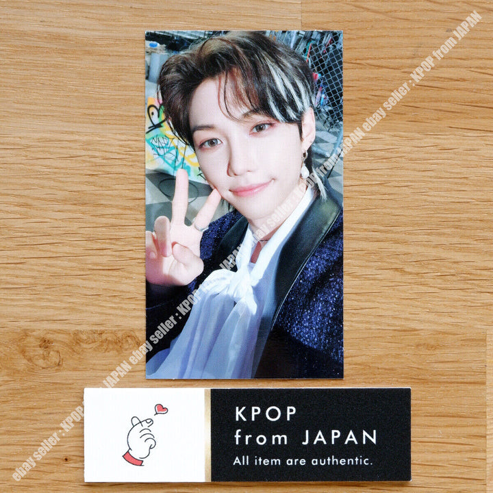 Felix Stray Kids THE SOUND Tarjeta fotográfica oficial JAPAN POB FC Fanclub Tarjeta fotográfica PC 