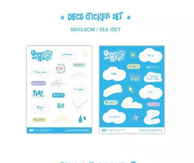 PRE ORDER Stray Kids 5th Membership STAY OVER THE RAIN Full set