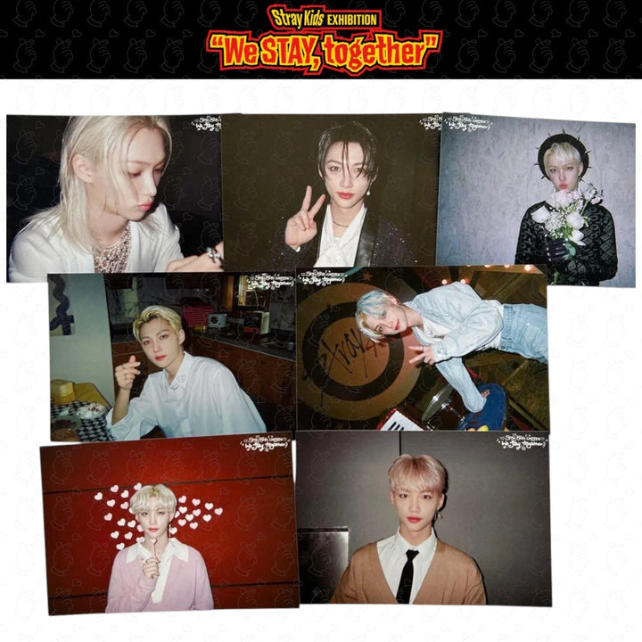 PRE Stray Kids EXHIBITION We STAY together Postcard Complete Set – By Member