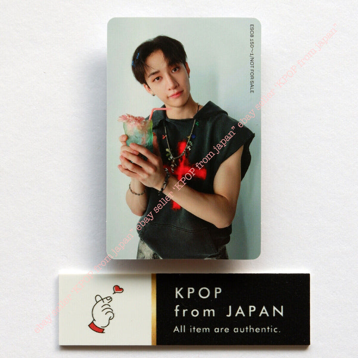 Bang chan Stray Kids Social Pass Official Photo Card Japan POB FC Photo Card Fan