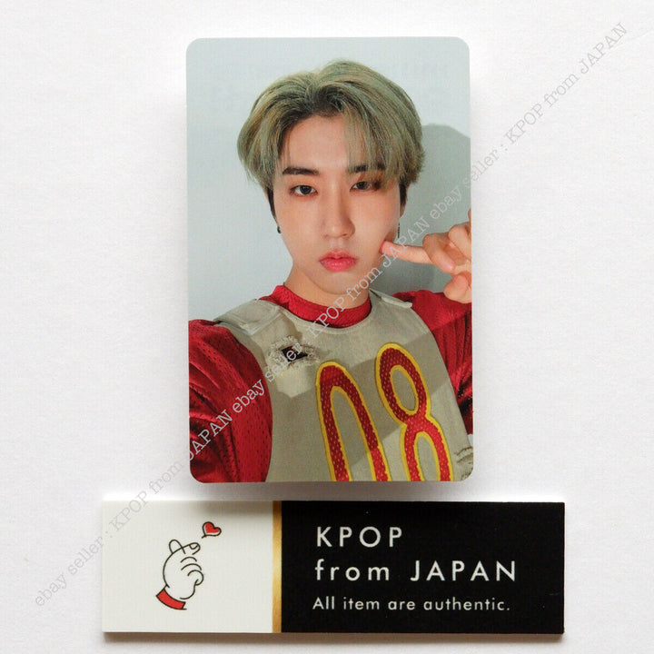 Tarjeta fotográfica oficial de Han Stray Kids Social Path JAPAN POB FC Fan de la tarjeta fotográfica