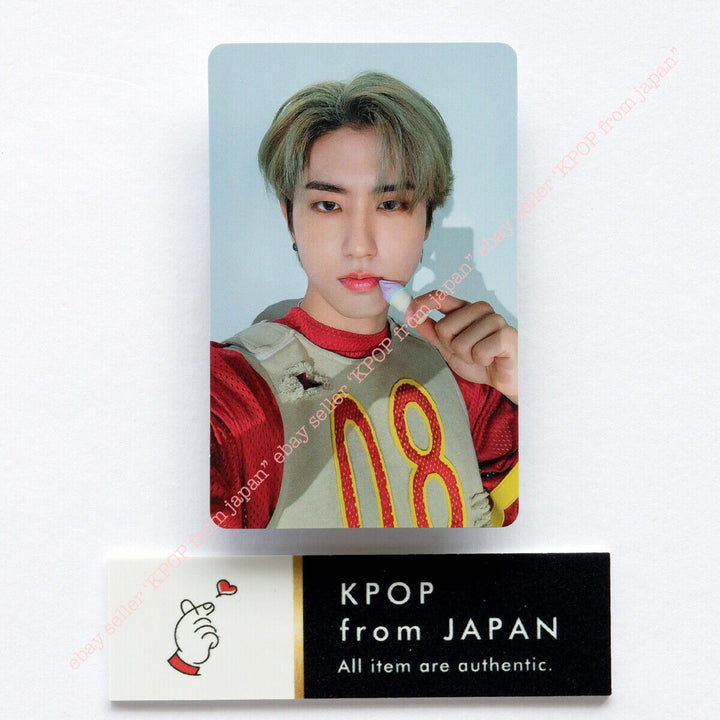 Tarjeta fotográfica oficial de Han Stray Kids Social Path JAPAN POB FC Fan de la tarjeta fotográfica