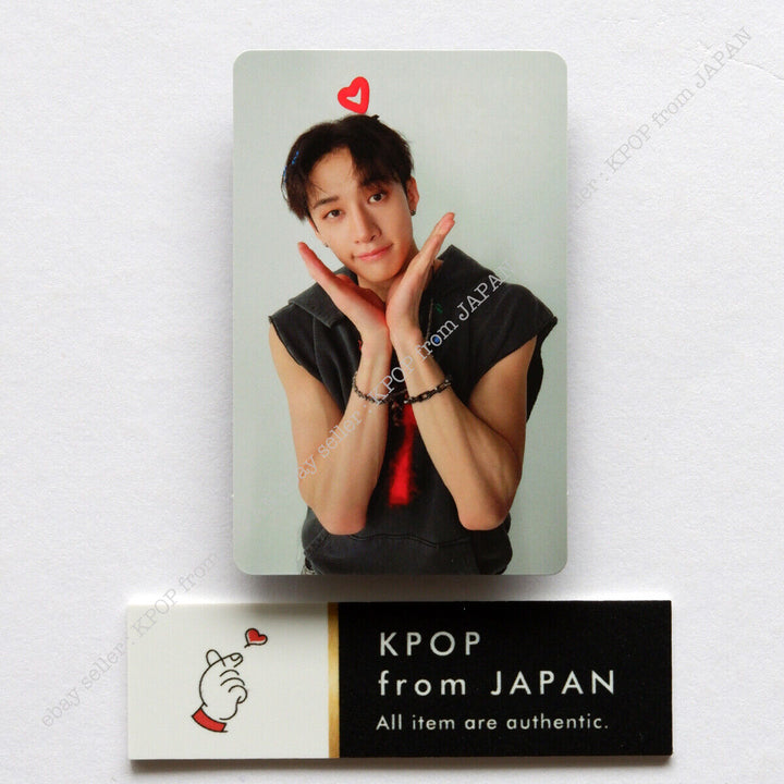 Bang chan Stray Kids Social Pass Official Photo Card Japan POB FC Photo Card Fan