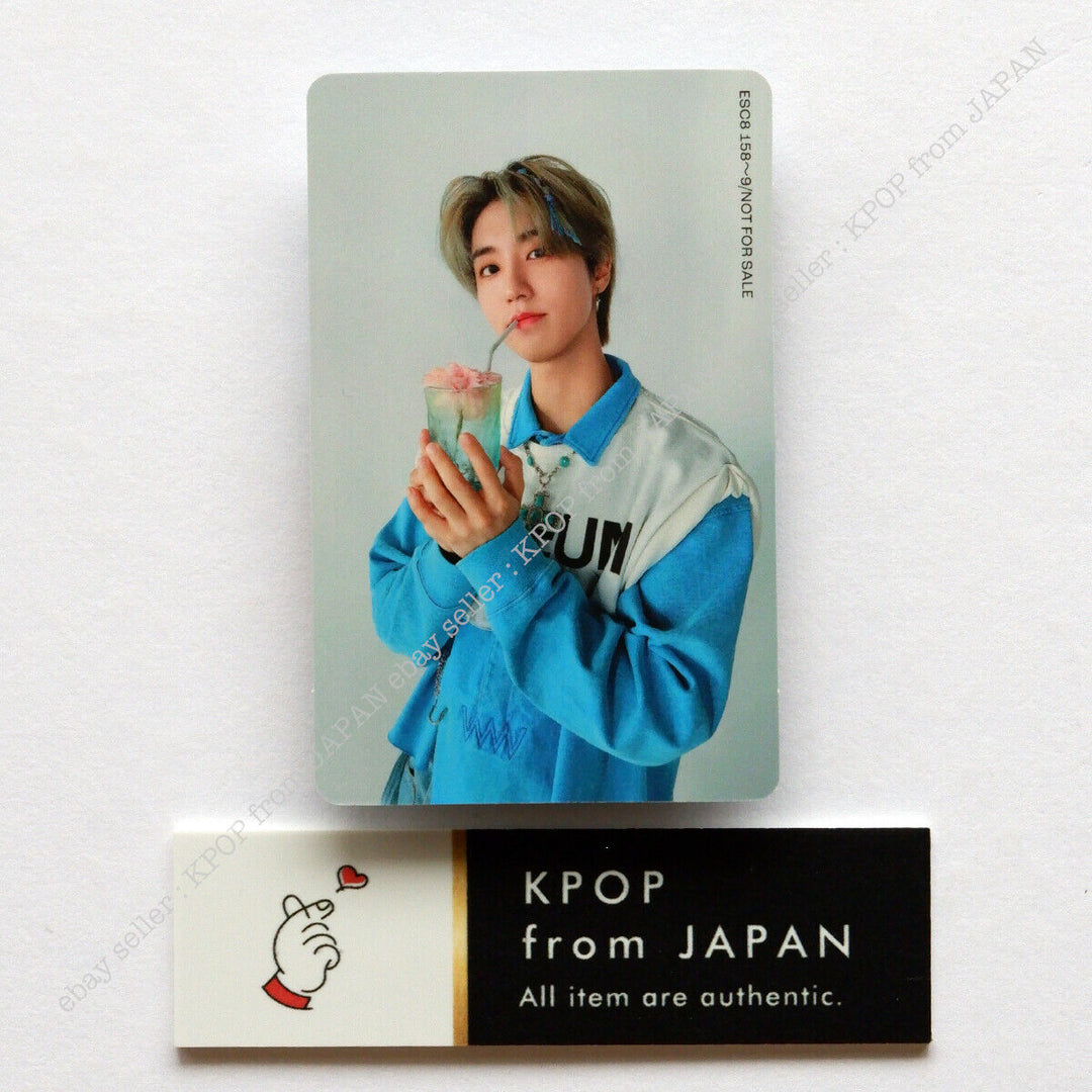 Tarjeta fotográfica oficial de Han Stray Kids Social Path JAPAN POB FC Fan de la tarjeta fotográfica