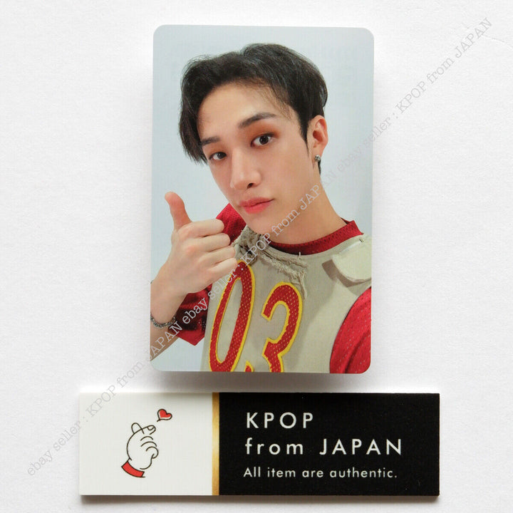 Bang chan Stray Kids Social Pass Tarjeta fotográfica oficial Japón POB FC Tarjeta fotográfica Fan