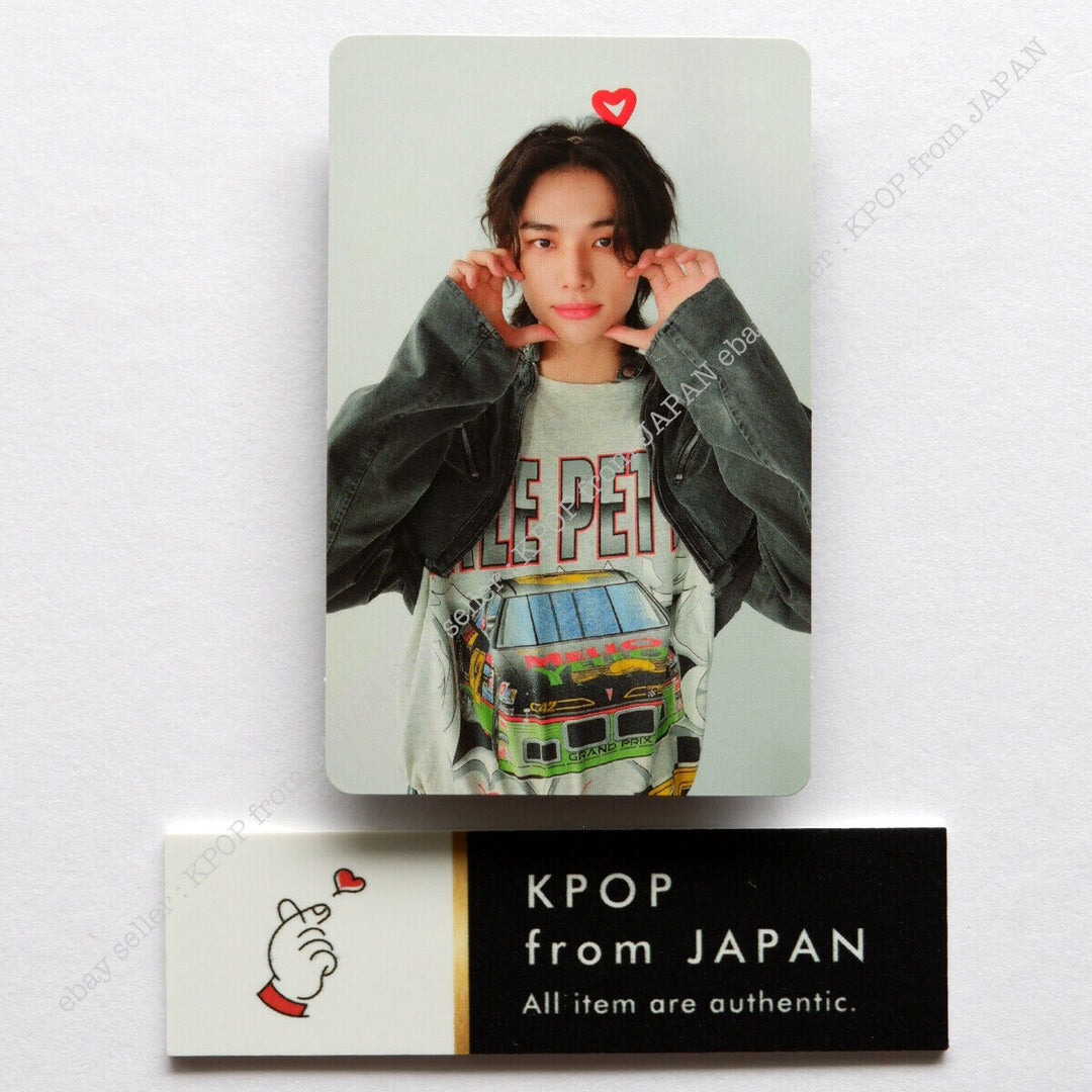 Hyunjin Stray Kids Social Path Tarjeta fotográfica oficial Japón POB FC Tarjeta fotográfica Fan