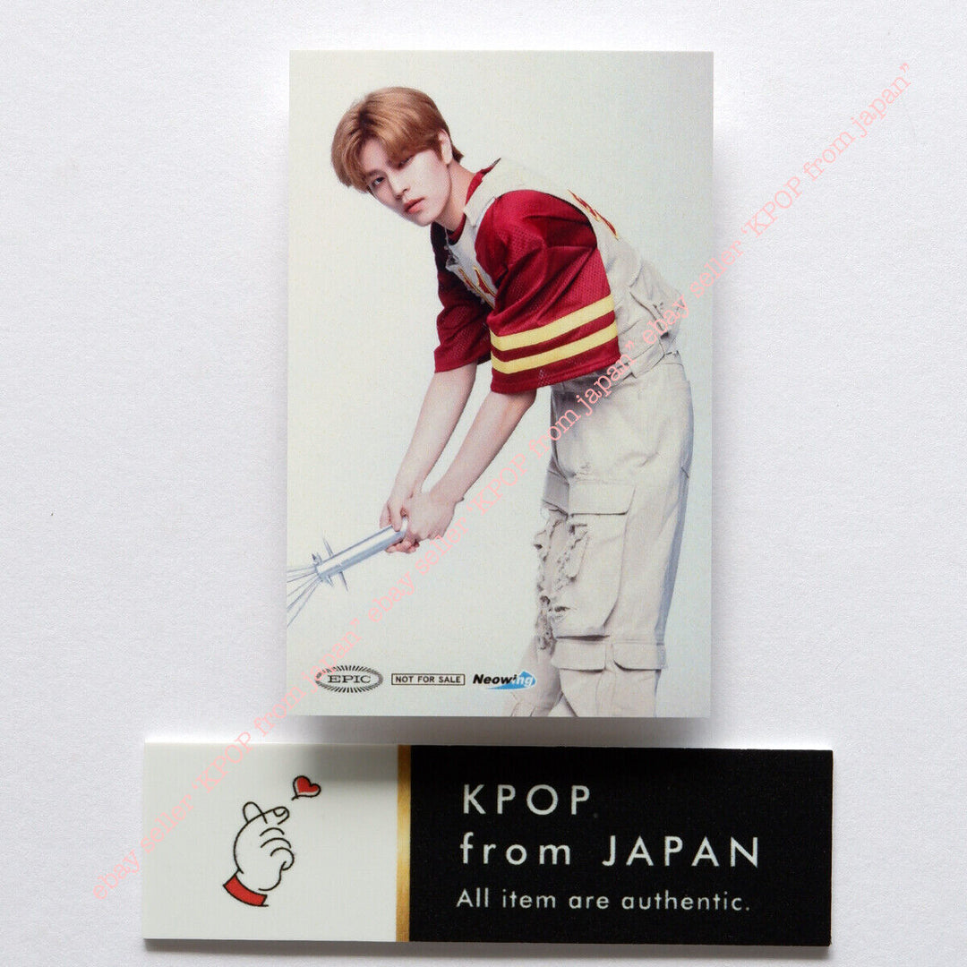 Seungmin Stray Kids Social Pass Official Photo Card JAPAN POB FC Photo Card Fan