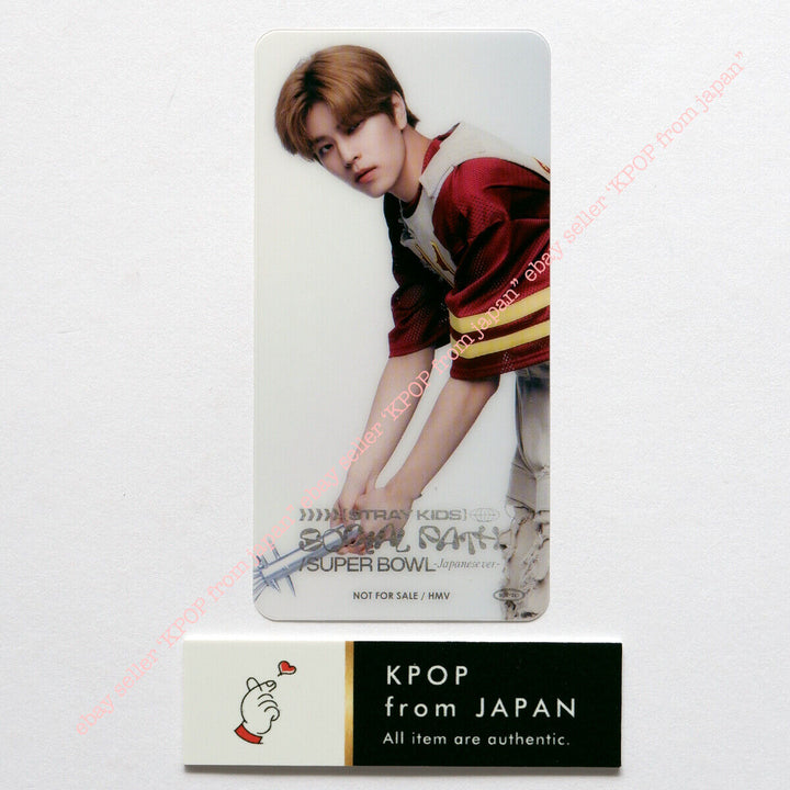 Seungmin Stray Kids Social Pass Official Photo Card JAPAN POB FC Photo Card Fan