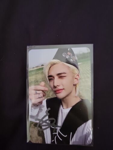 Stray Kids Social Path Official POB Unit Photo Card JAPAN Hyunjin Han Bang Chan