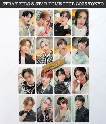 Stray Kids Social Path Official POB Unit Photo Card JAPAN Hyunjin Han Bang Chan