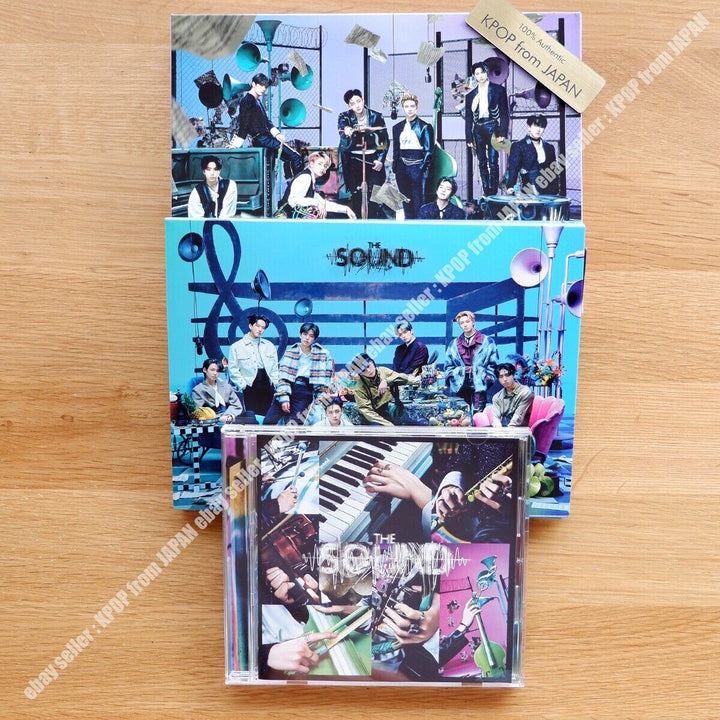 Stray Kids THE SOUND 3 ver. set used A ver. + B ver. + Standard ver. NOT with PC