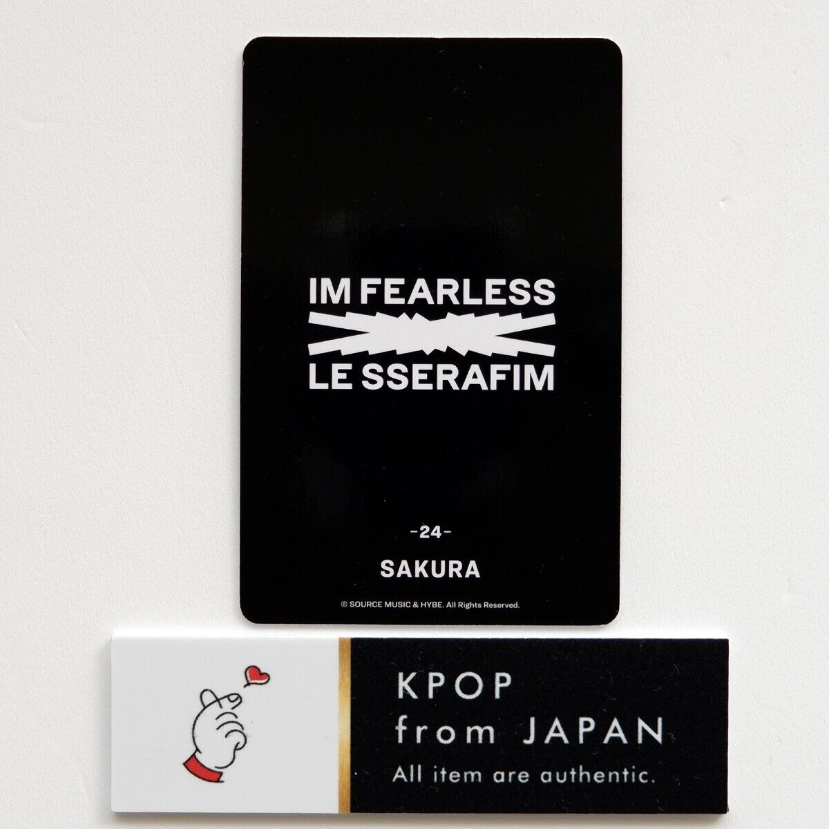 Sakura LE SSERAFIM FEARLESS Weverse japan photocard Complete set LESSERAFIM