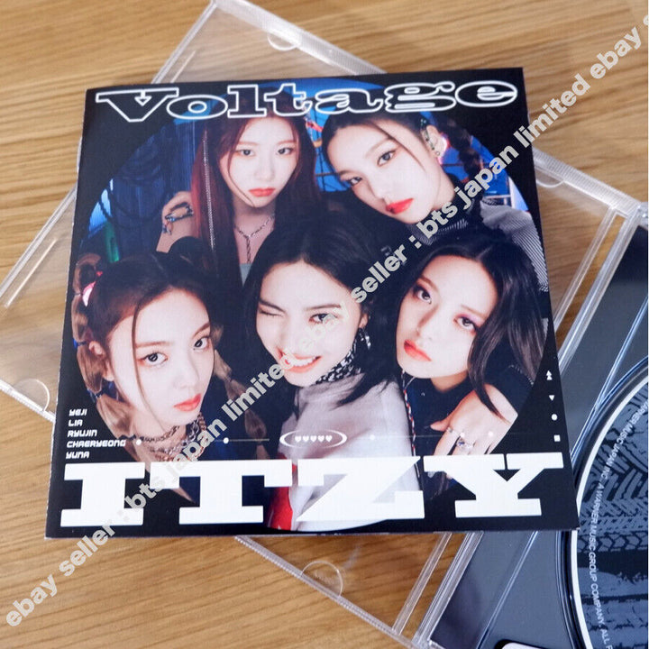 ITZY Chaeryeong Voltage MIDZY Japan ver + Official 2 Photocards PCS Fan club