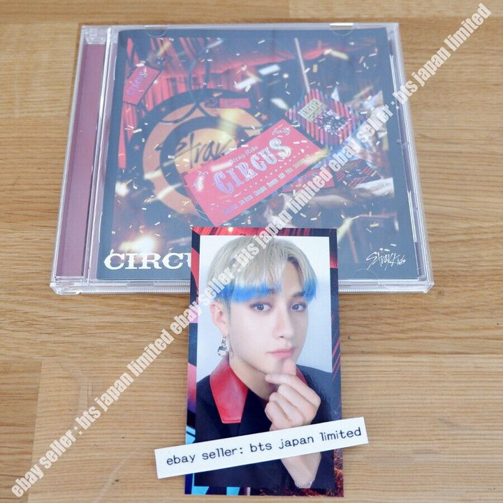 Stray Kids Bangchan CIRCUS Official Normal ver. CD + Photocard set maniac PC