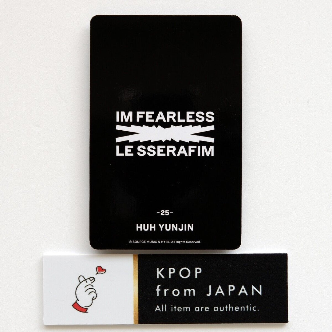 Yunjin LE SSERAFIM FEARLESS Weverse japan photocard Complete set LESSERAFIM