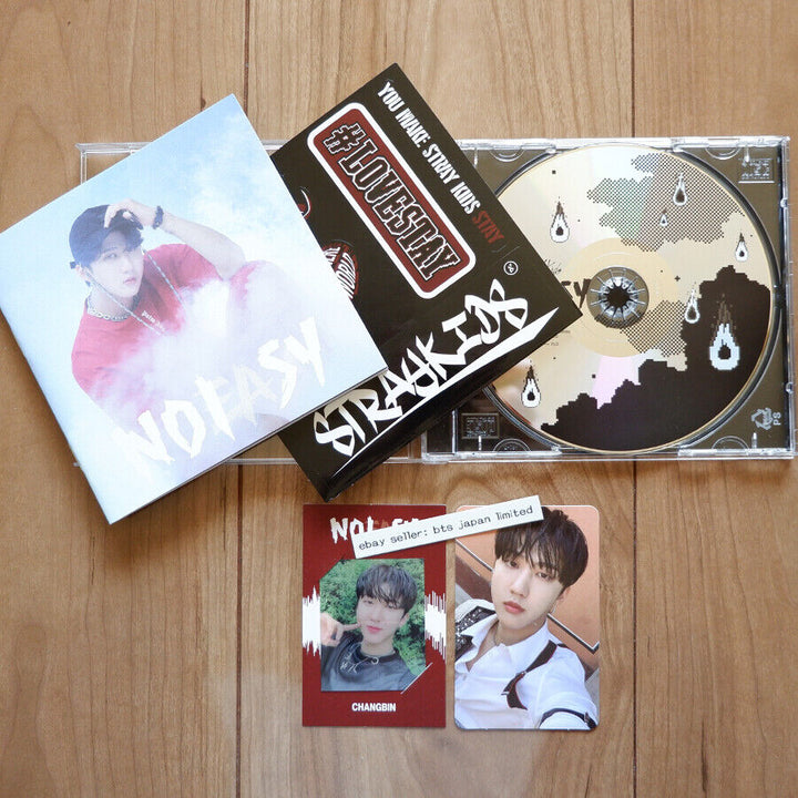 Stray kids Changbin NOEASY Jewel case CD + Photocard + Frame Photo set