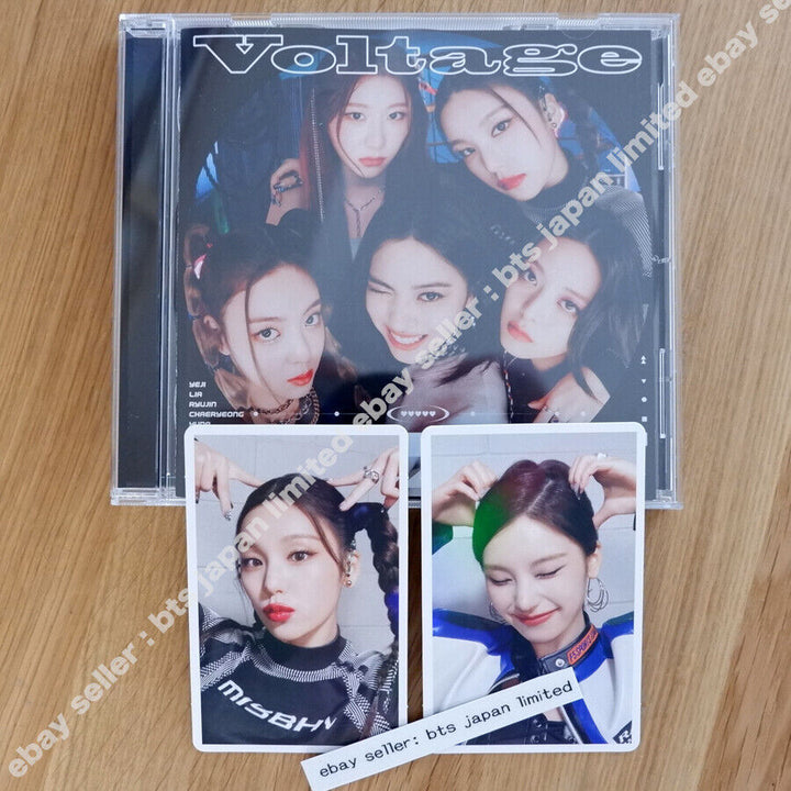 ITZY Yeji Voltage MIDZY Japan ver + Official 2 Photocards PCS Fan club