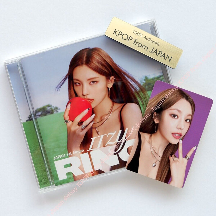 YEJI ITZY RINGO MIDZY JAPAN ver. CD + HMV Lucky draw Photocard set JPFC Album