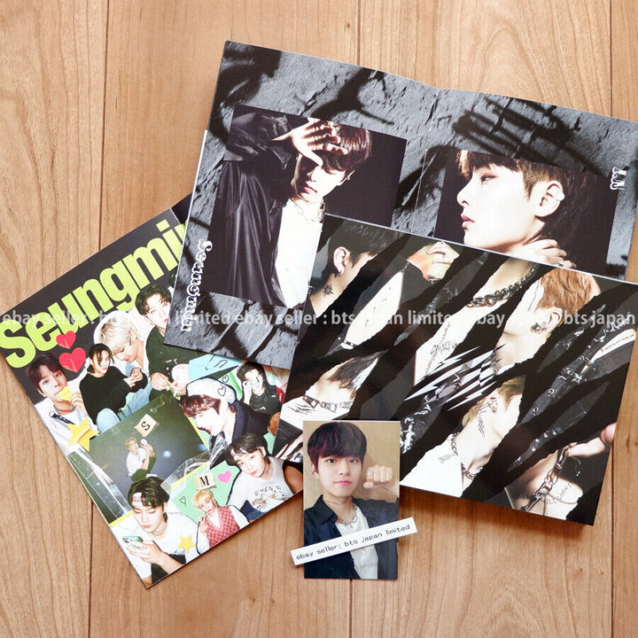 Stray Kids Seungmin Scars / Thunderous Official Limited C ver. + Photo card Set