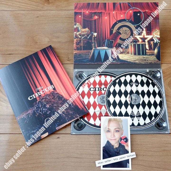 Stray Kids Felix CIRCUS Official A ver. CD + Photocard set maniac PC