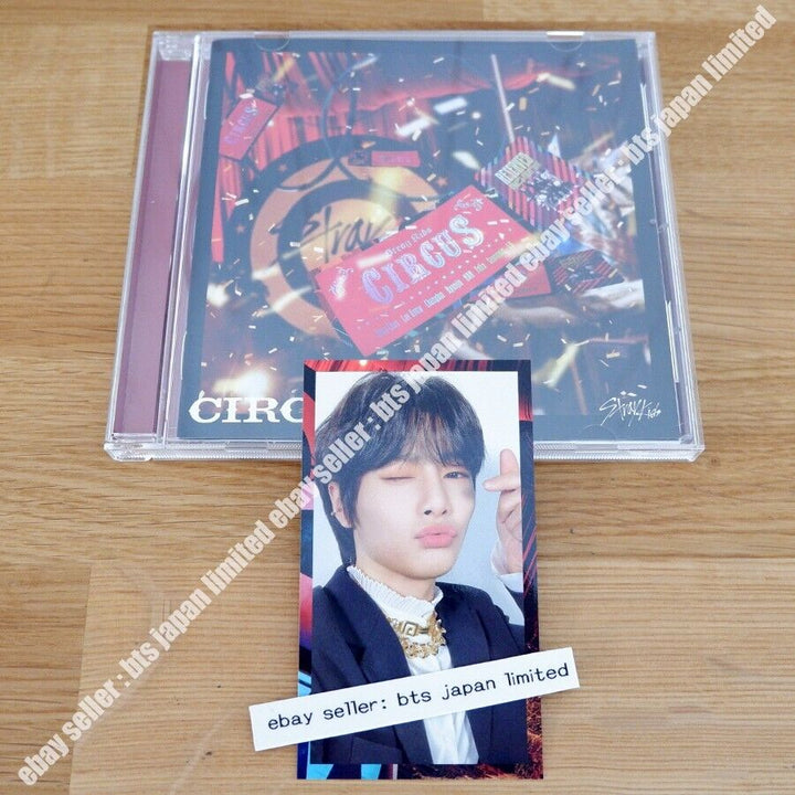 Stray Kids I.N CIRCUS Official Normal ver. CD + Photocard set maniac PC