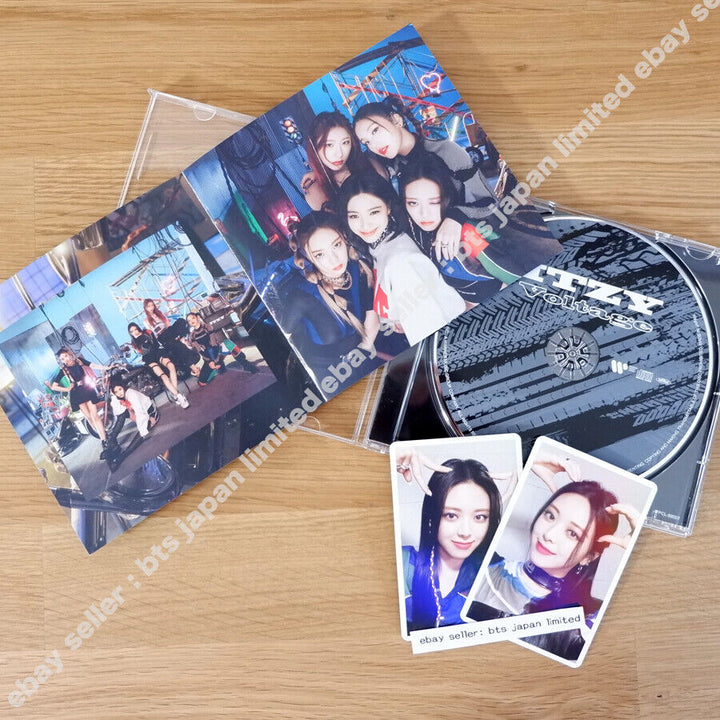 ITZY Yuna Voltage MIDZY Japan ver + Official 2 Photocards PCS Fan club