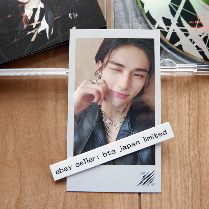 Stray Kids Hyunjin Scars / Thunderous Official Limited FC ver. + Conjunto de tarjetas fotográficas 