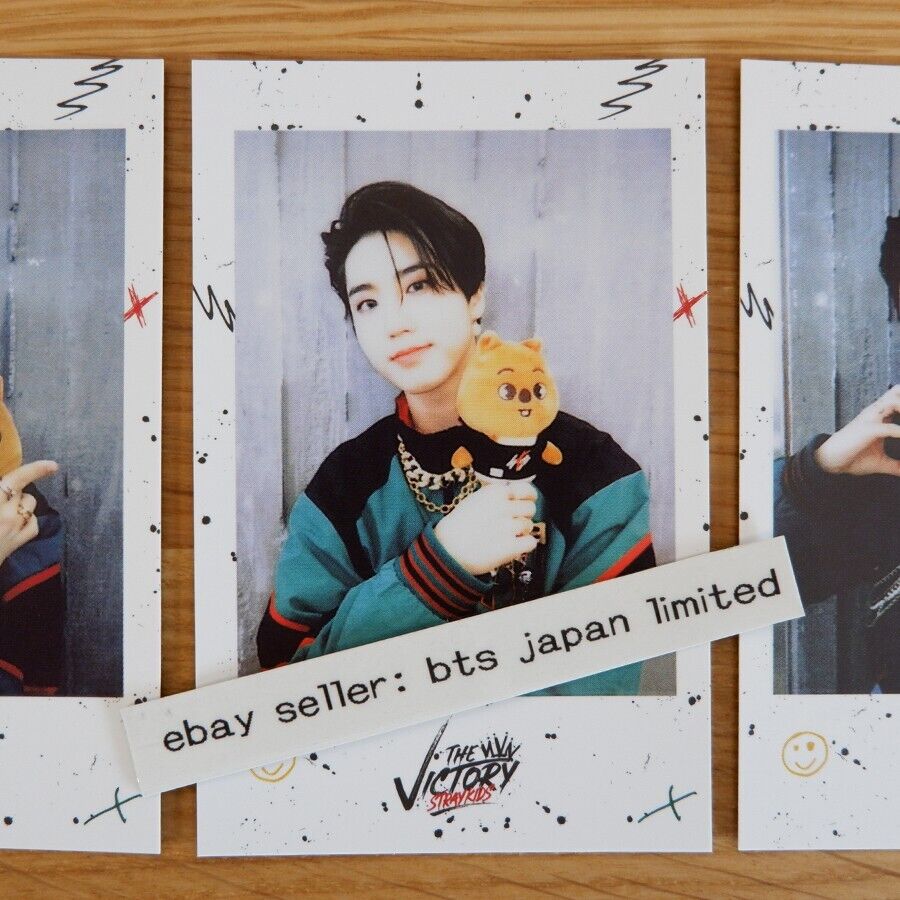 STRAY KIDS x SKZOO HAN Polaroid set 3cards POPUP STORE THE VICTORY