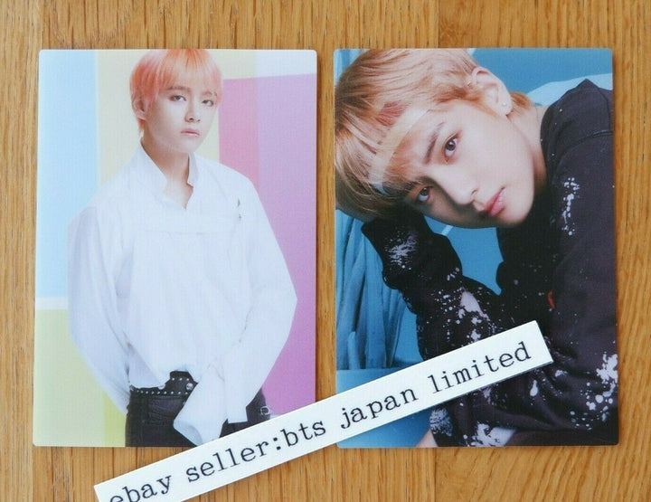 BTS V BTS, THE BEST Universal music edition Official 2 Photo cards ONLY PC