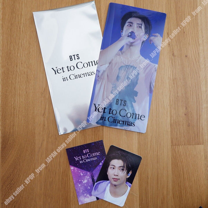 RM BTS Yet to Come in cinemas Official Ticket Holder + Photocard cinema