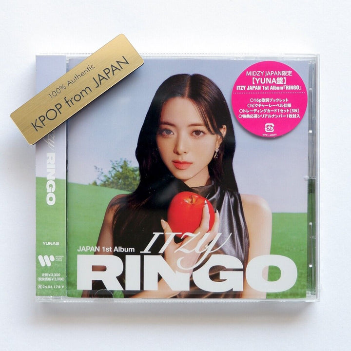 ITZY RINGO MIDZY JAPAN ver. 5CD + CAJA limitada Juego completo Álbum JPFC 