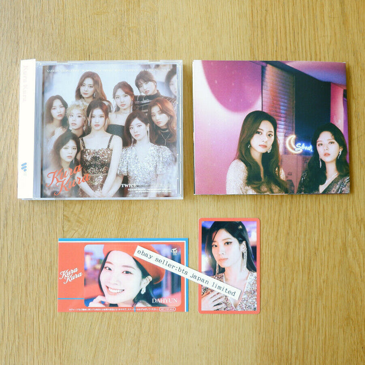 TWICE Kura Kura Dahyun Official ONCE ver. + IC sticker + Photo card set