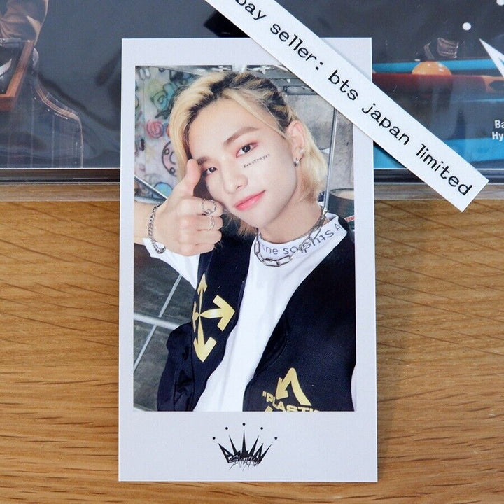 STRAY KIDS TODOS EN First Press Limited B Ver. + Hyunjin B Ver. Tarjeta fotográfica PC 