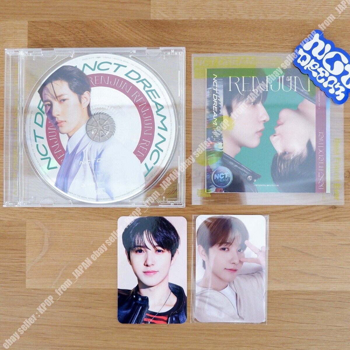 RENJUN NCT DREAM Best Friend Ever solo CD + 2 Photocards set mu-mo mum –  world-store