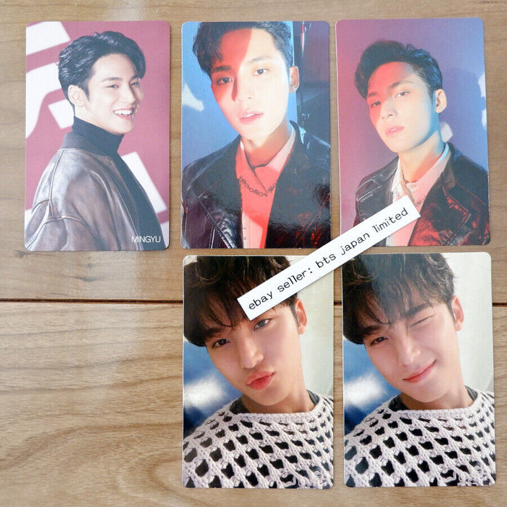 Seventeen MINGYU Attacca Carat Ver. + HMV limited ver. 5Photocards PCS