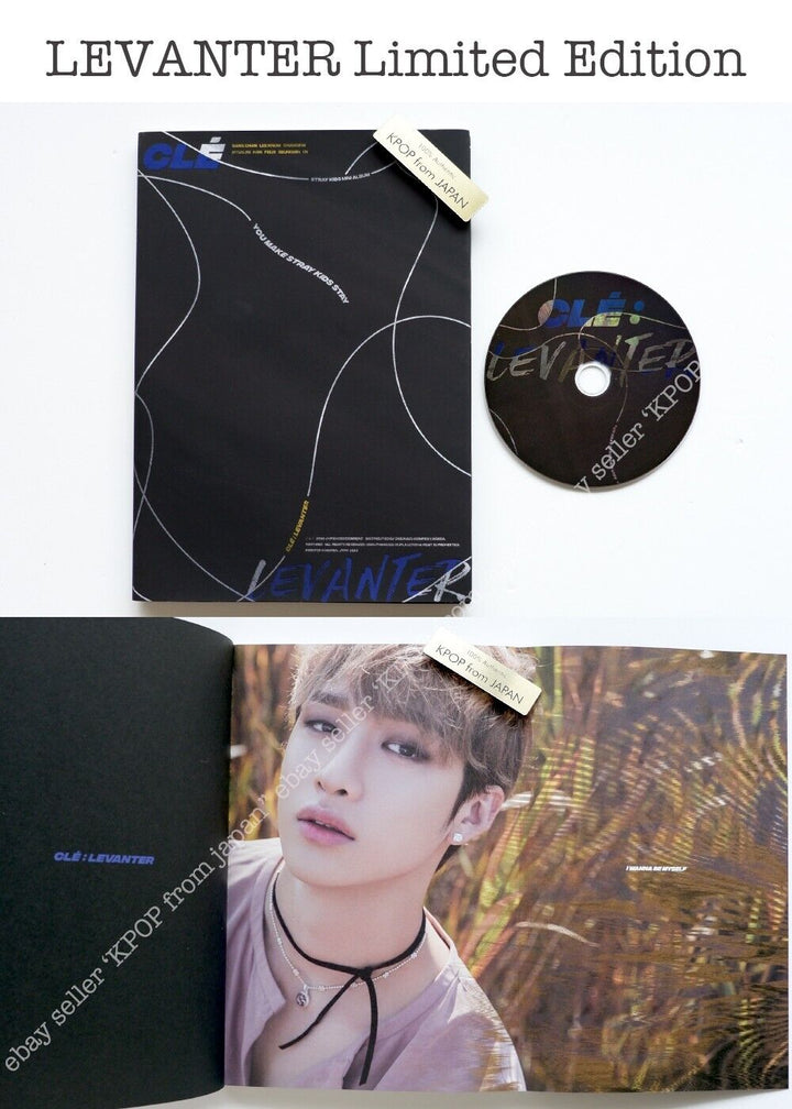 Bang chan Stray Kids Cle: LEVANTER Mini álbum de edición limitada Clé Straykids 