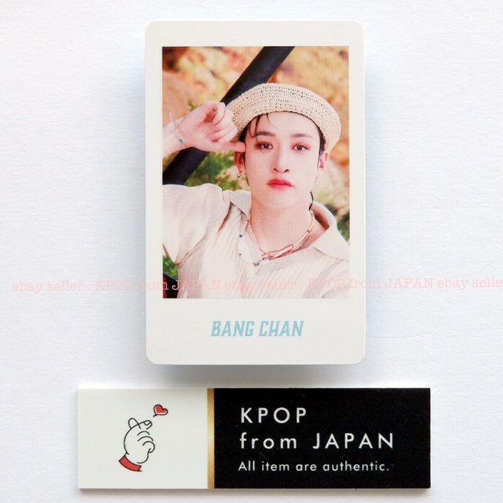 Bang chan Stray kids 5star Dome Tour ver. JYP POPUP ver. Official photocard set