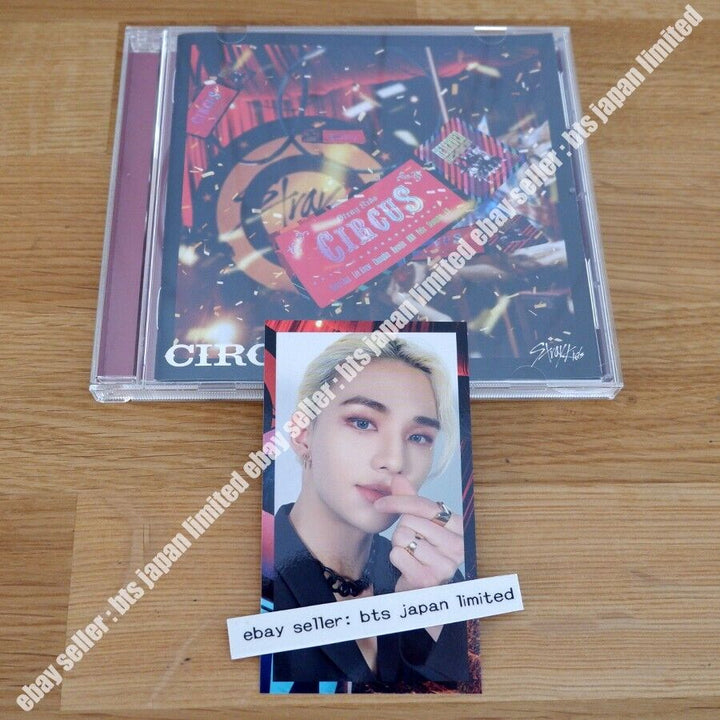 Stray Kids Hyunjin CIRCUS Official Normal ver. CD + Photocard set maniac PC