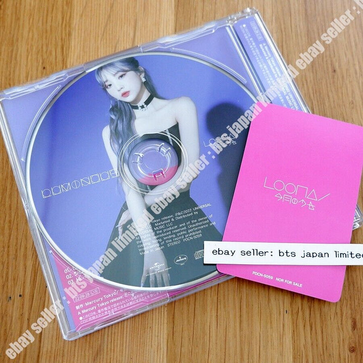 LOONA YeoJin LUMINOUS ORBIT JAPAN Ver. Solo Jacket + Photocard FC Fanclub