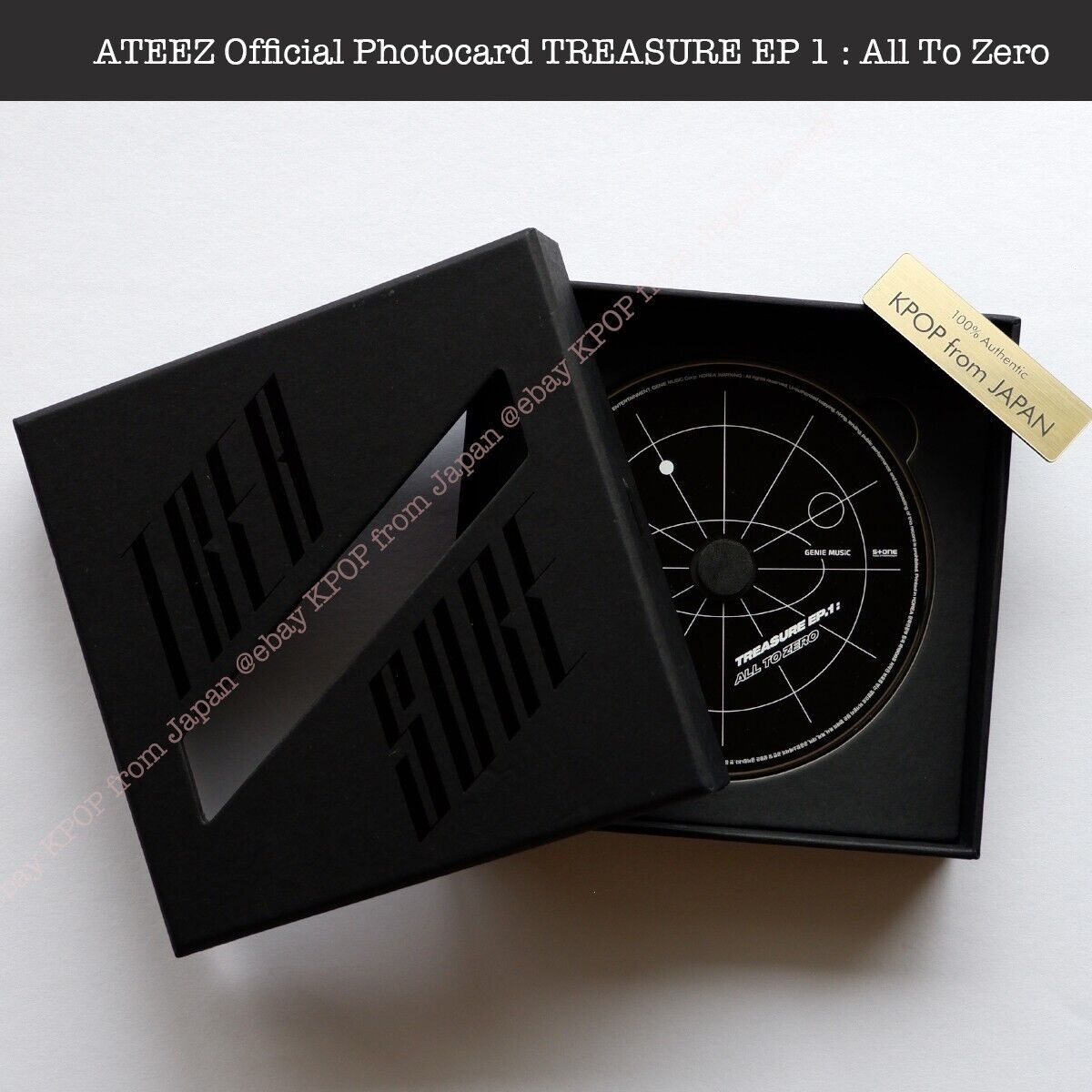 SAN ATEEZ TREASURE EP 1 : All To Zero ver. Album + Photocard set