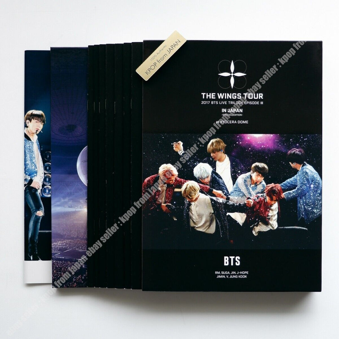 BTS 2017 LIVE TRILOGY EPISODE III THE WINGS TOUR Japan edition 2DVD 7photobook