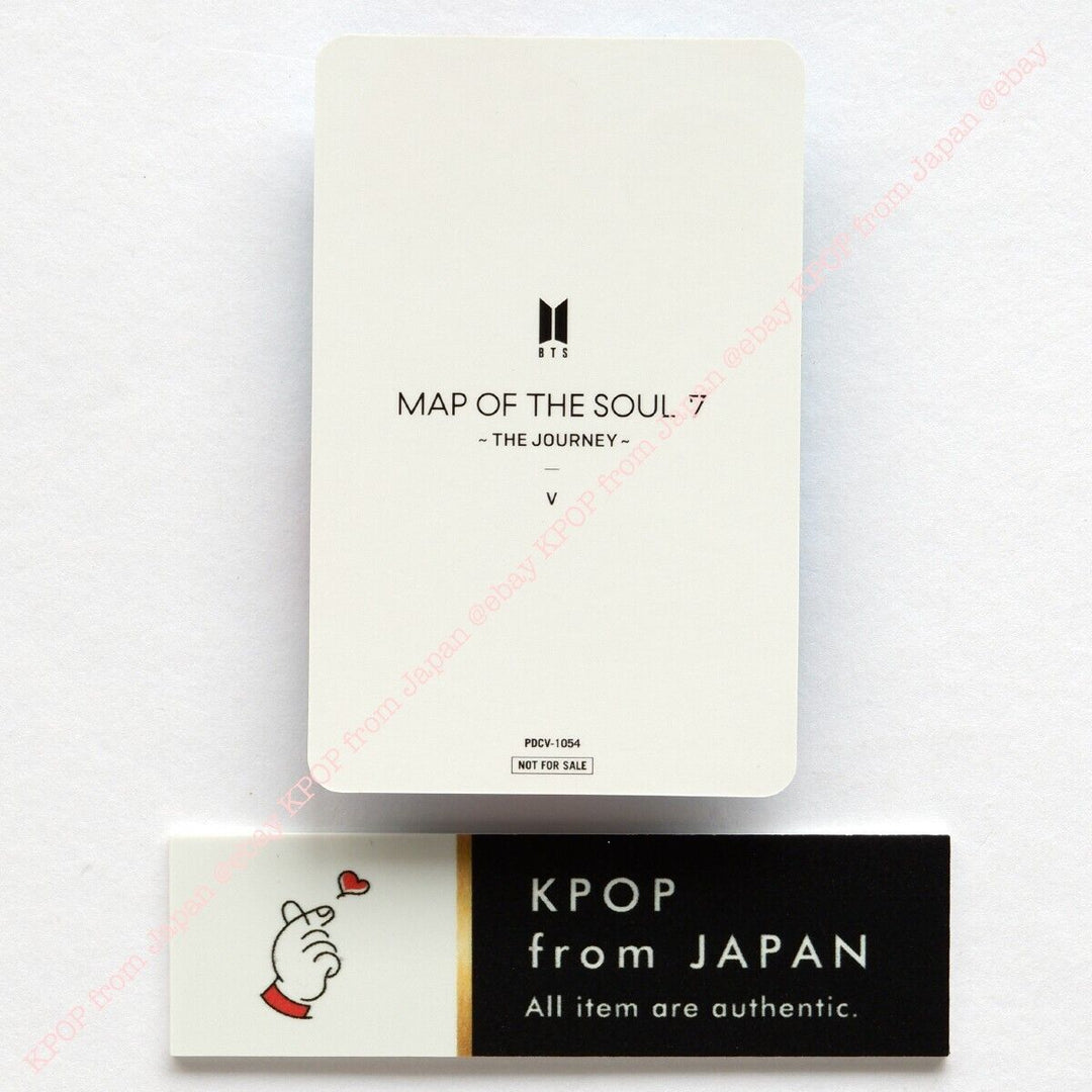 Taehyung BTS MAP OF THE SOUL : 7 THE JOURNEY Official UMS Ver. Photocard MOS V