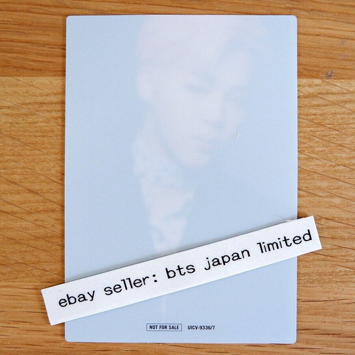 BTS JIMIN BTS, THE BEST Normal edition Official 2 Photo cards ONLY PC